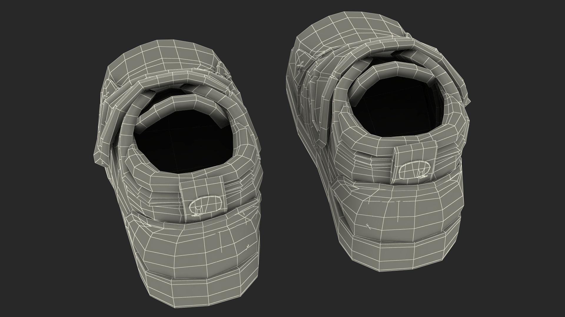 Puppy Toddler Shoes 3D model