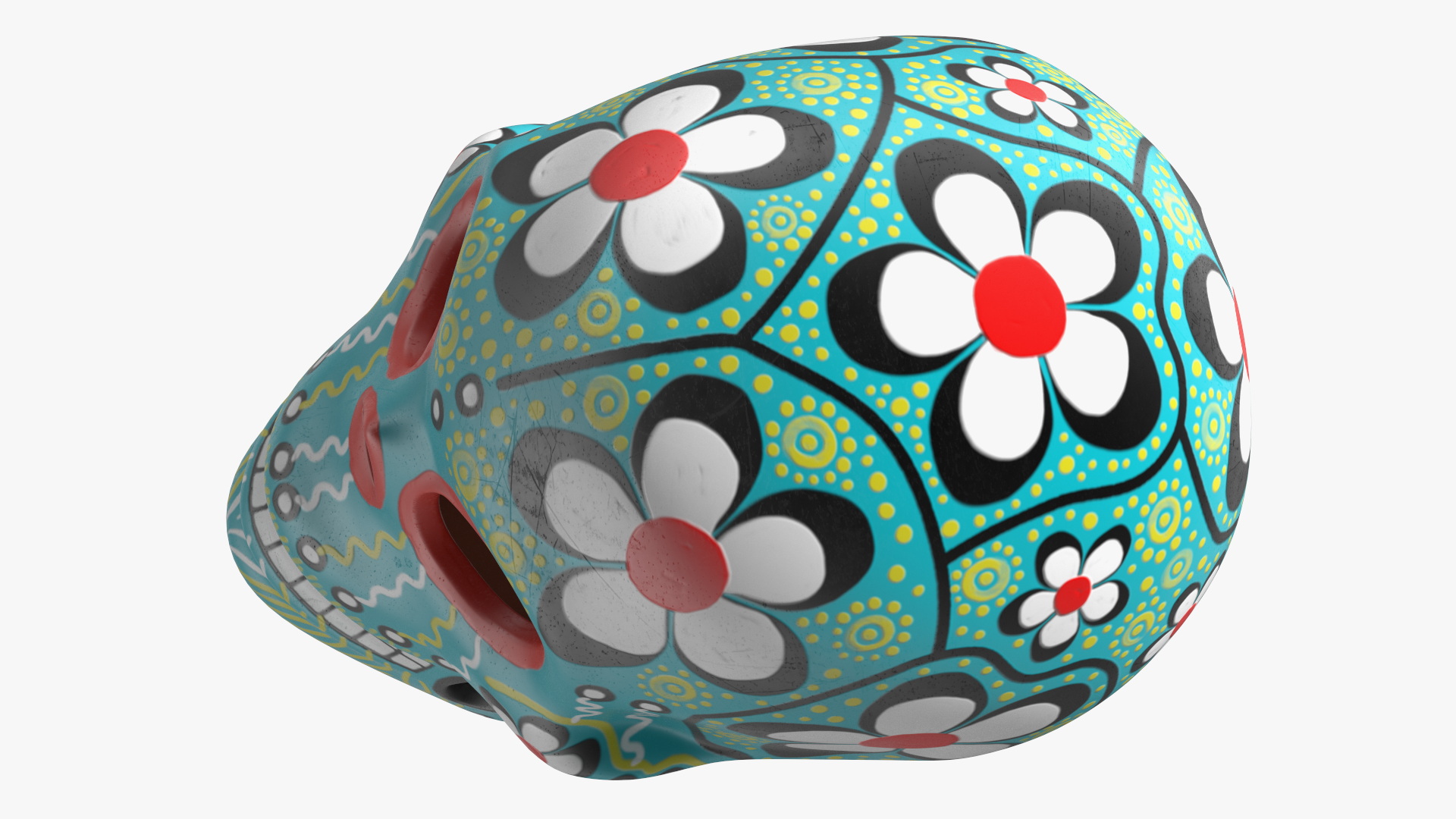 3D Calavera Flor de Vida