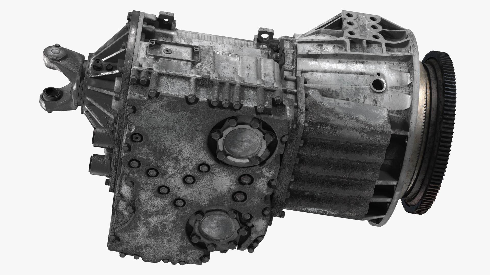 3D Old Transmission for Truck