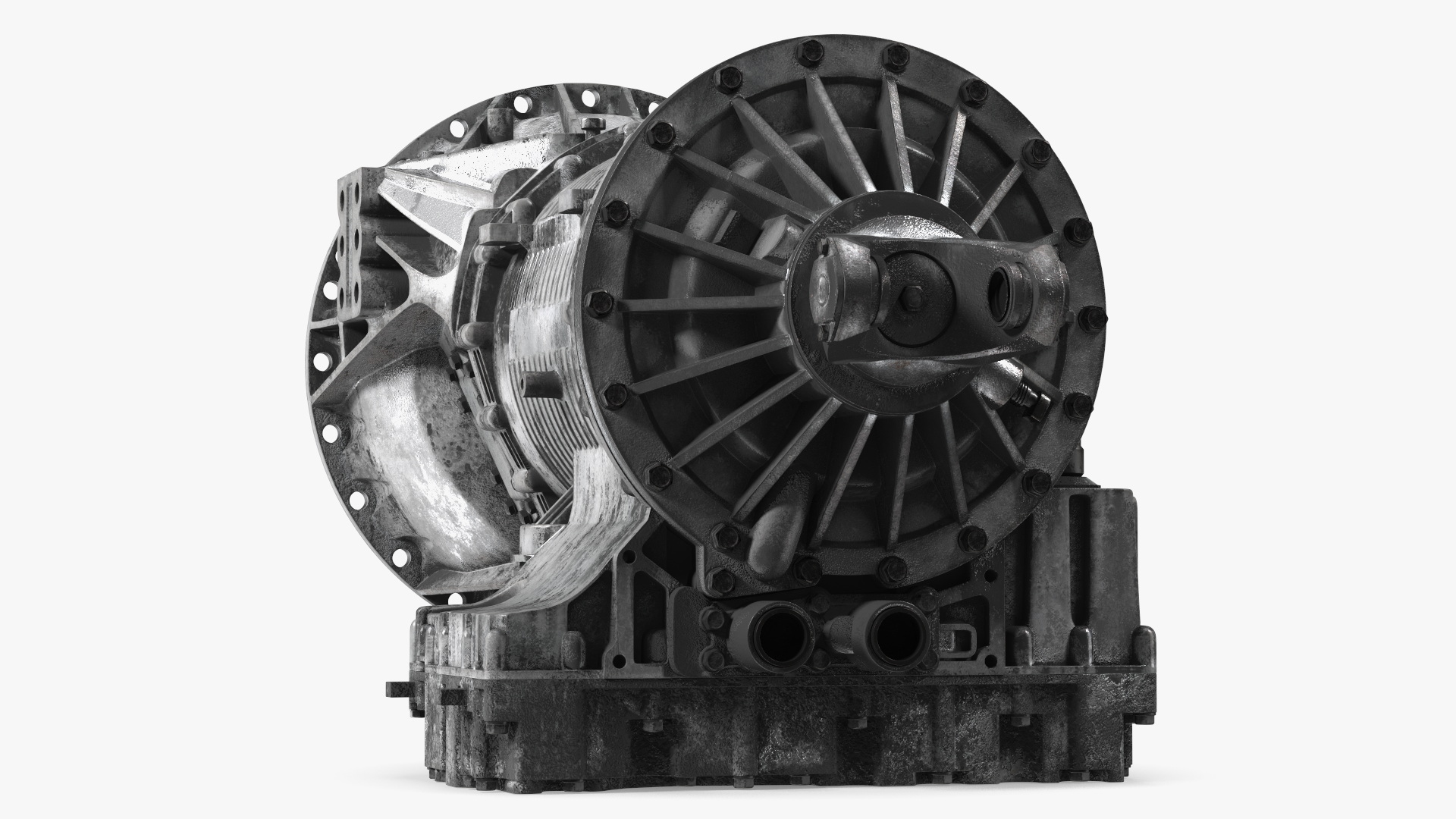 3D Old Transmission for Truck