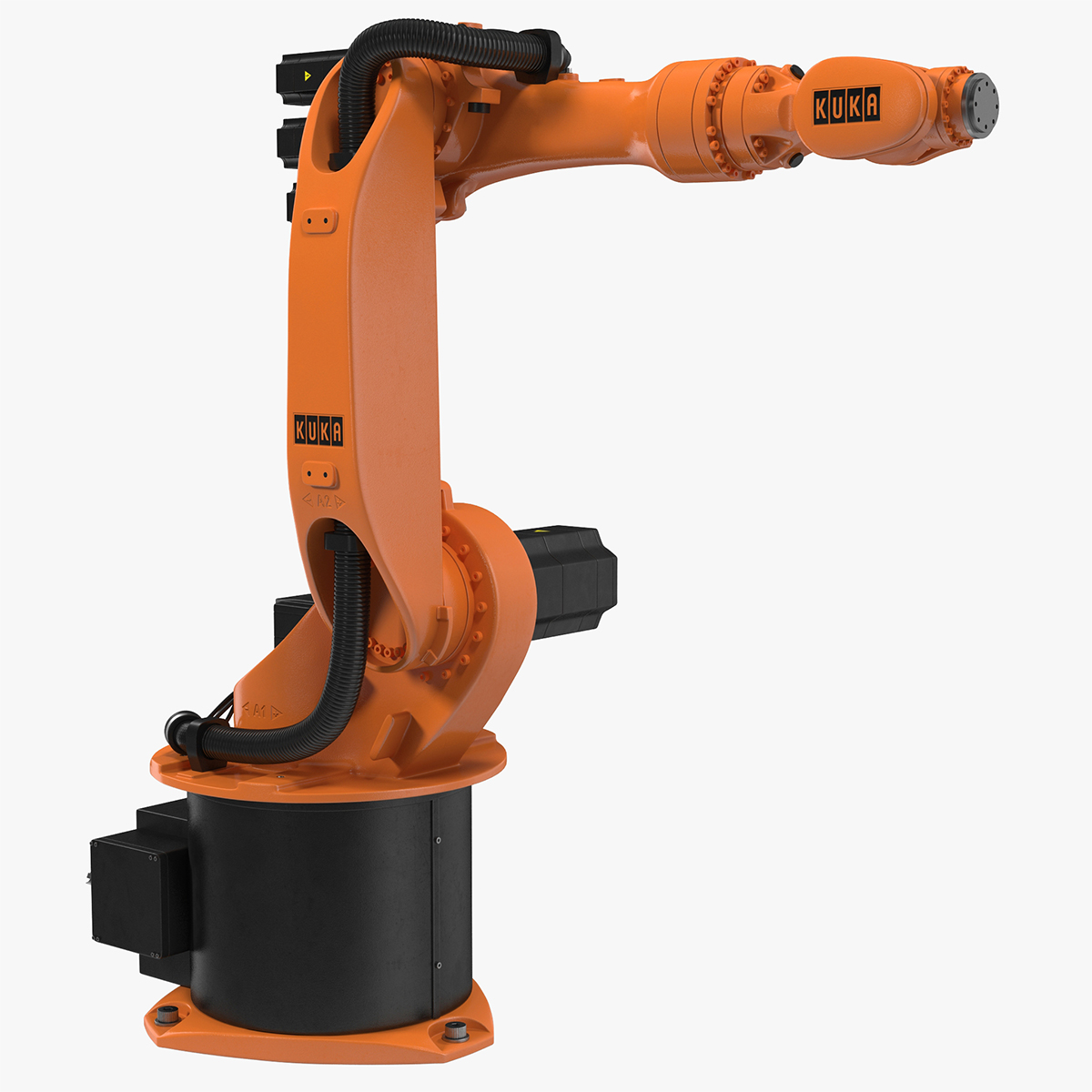 Kuka Robot KR 16 3 Rigged for Maya 3D model