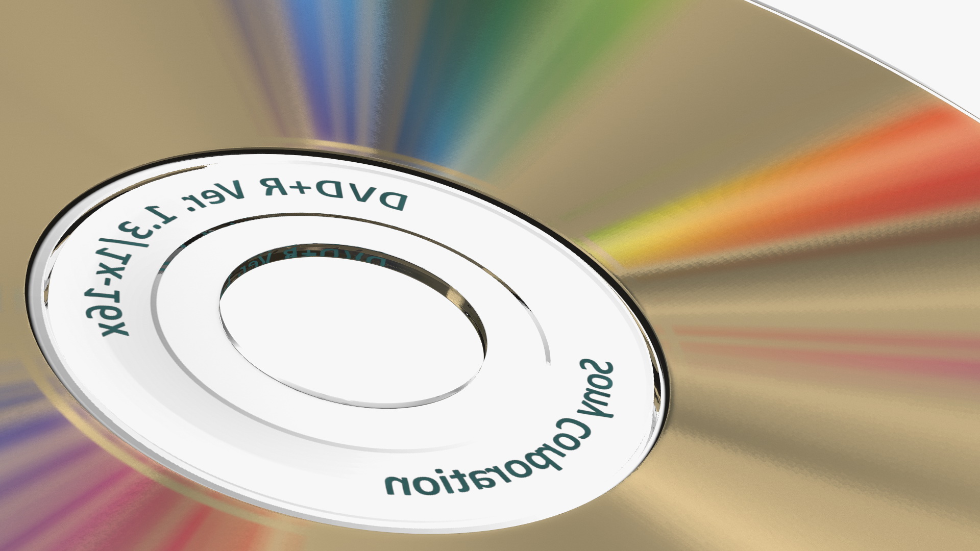 3D model Sony DVD R Disc