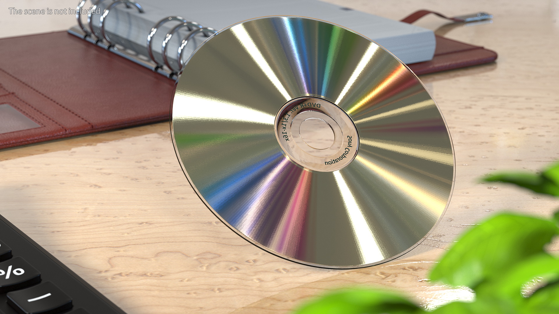 3D model Sony DVD R Disc