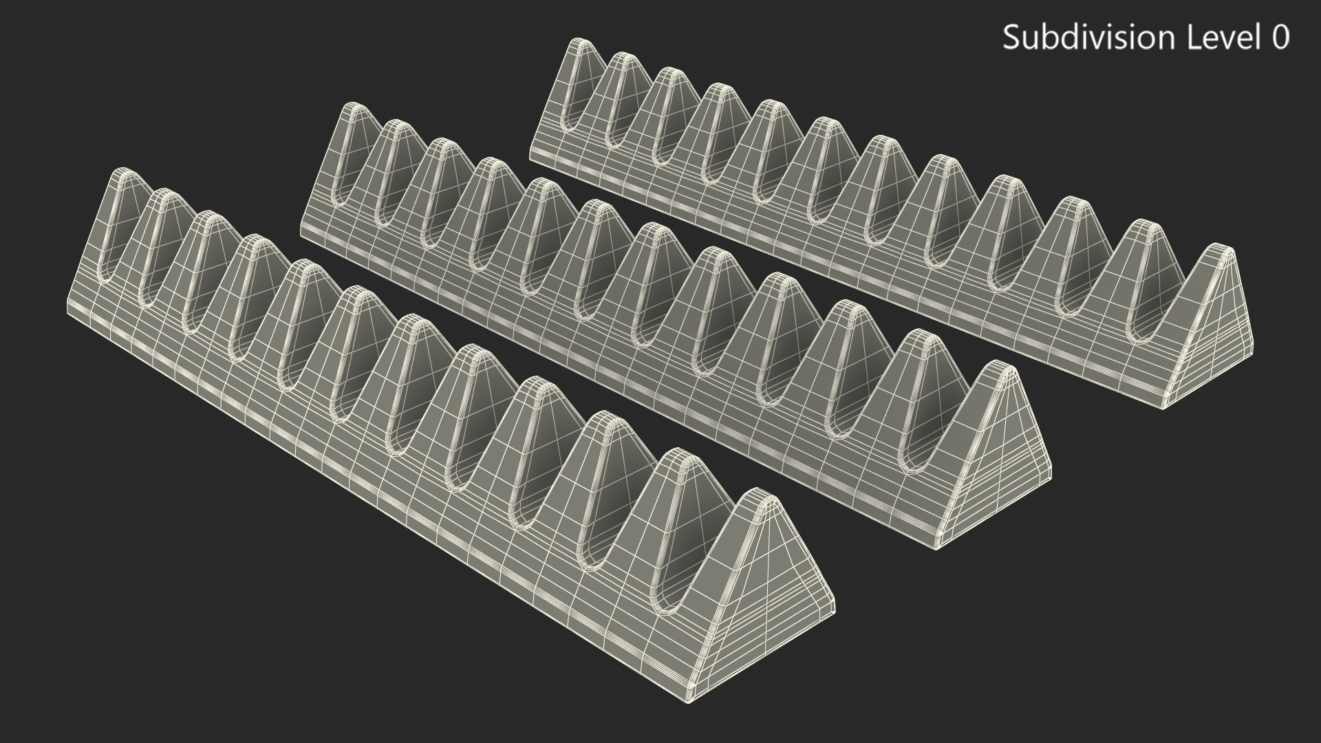 Toblerone Chocolate Bars 3D model