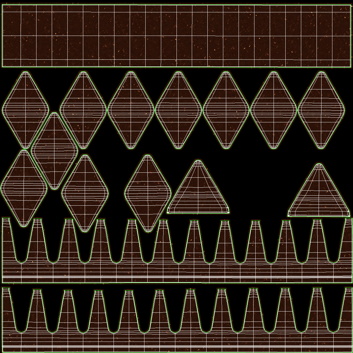 Toblerone Chocolate Bars 3D model