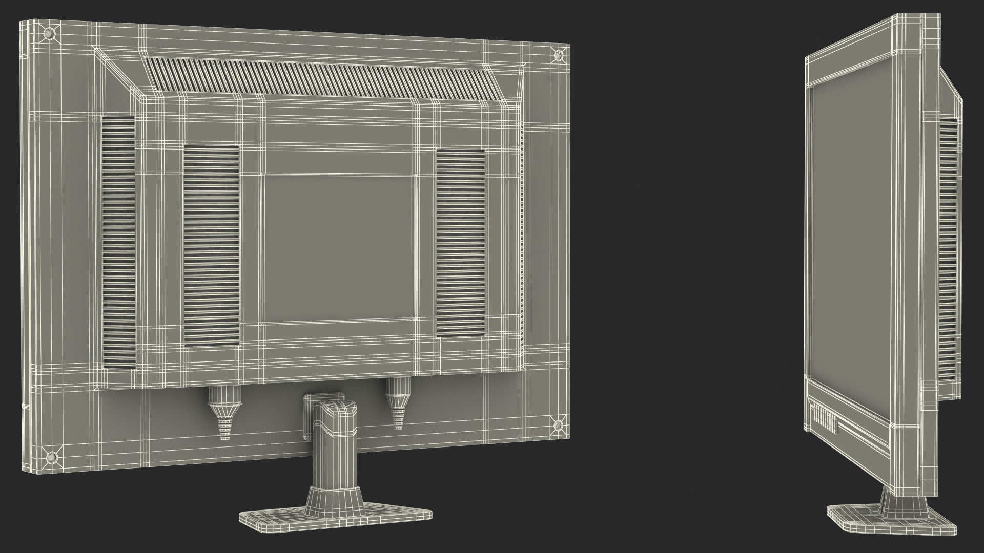 Electron Microscope Monitor 3D