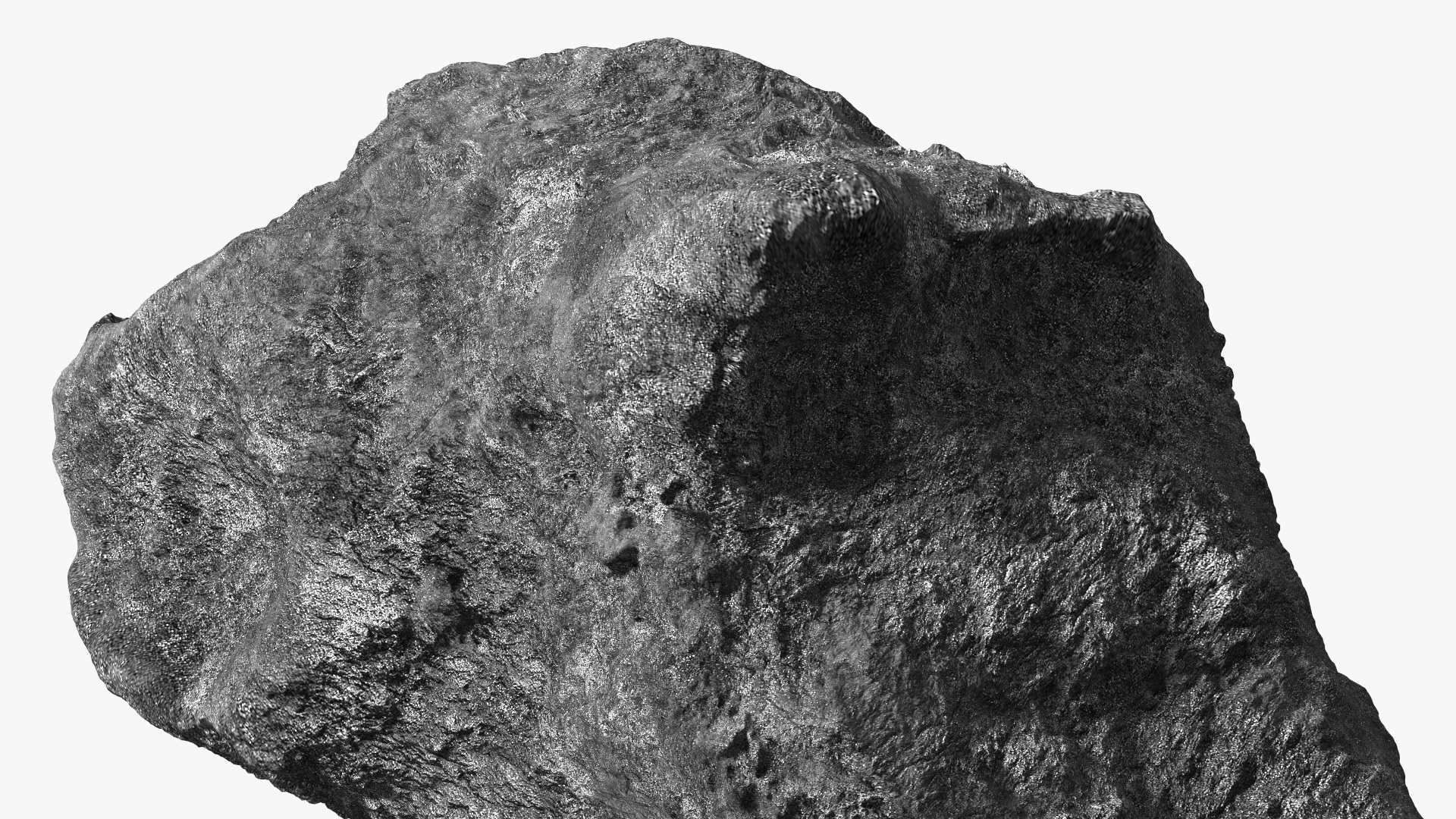 3D Chondrite Asteroid model