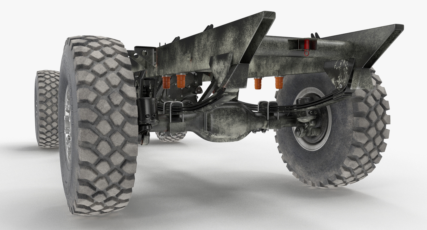 4X4 Truck Chassis 3D