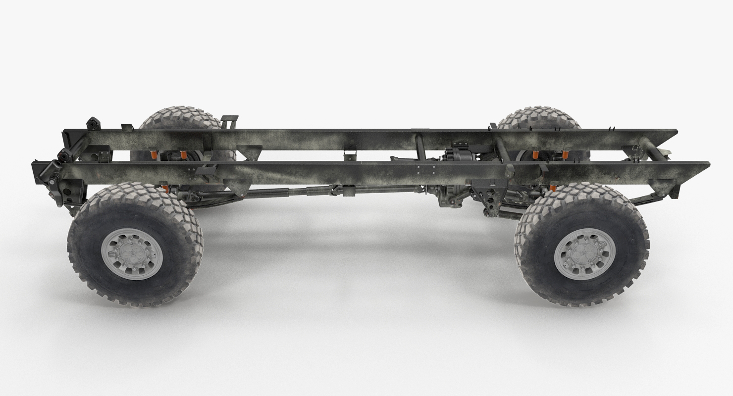 4X4 Truck Chassis 3D