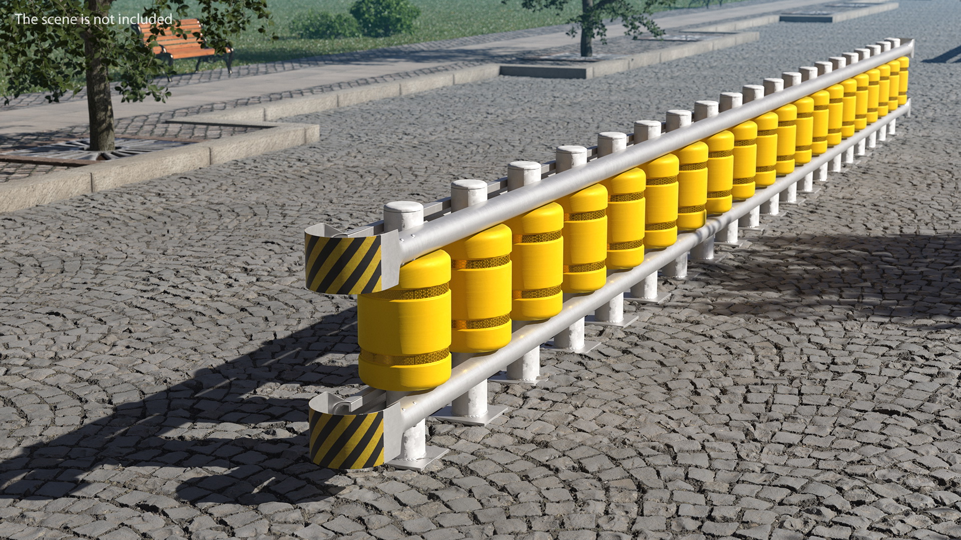 3D Safety Roller Barrier