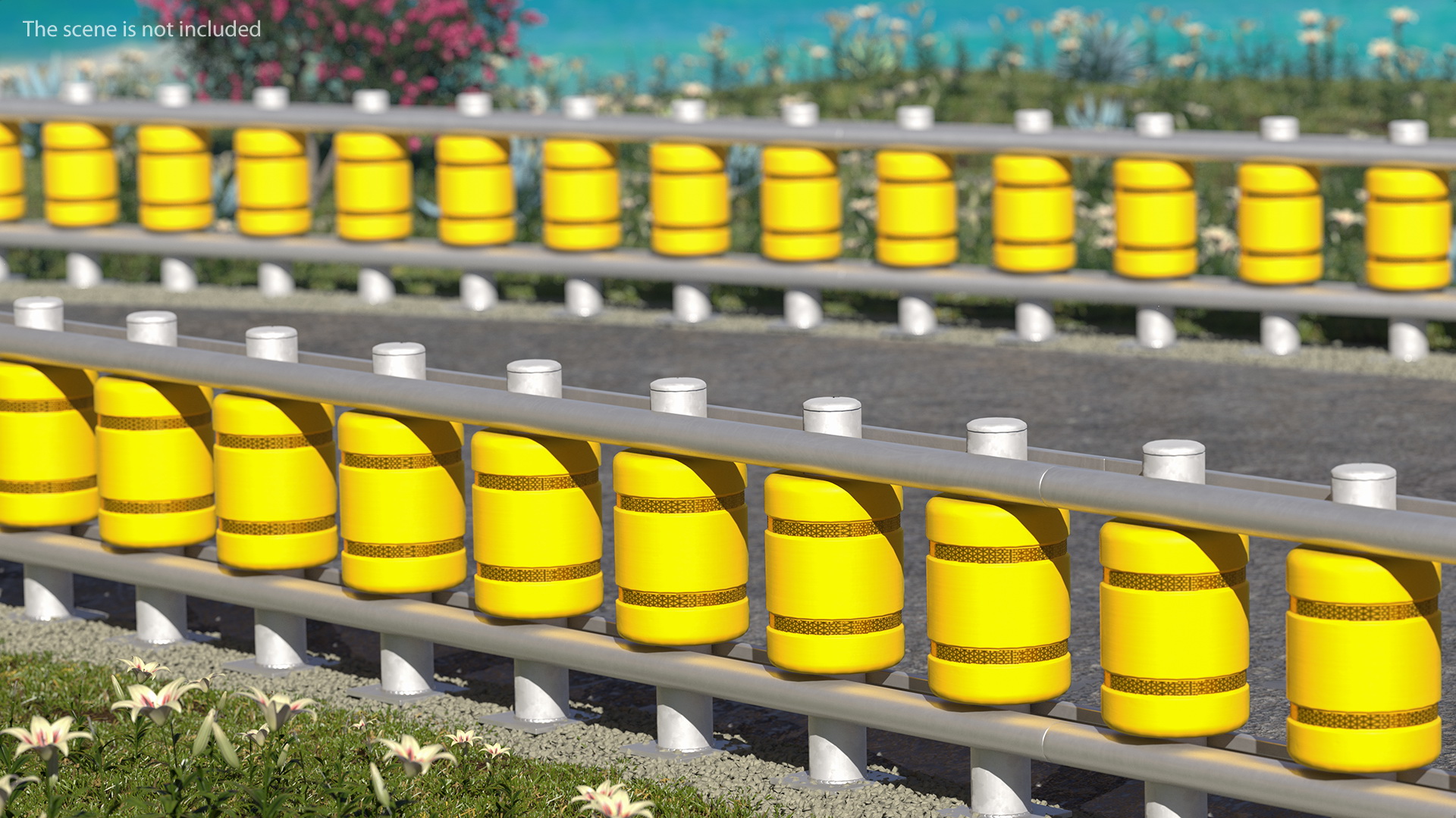 3D Safety Roller Barrier