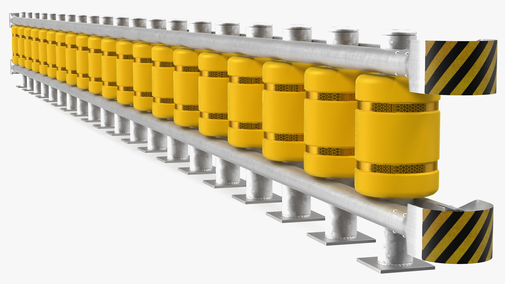 3D Safety Roller Barrier