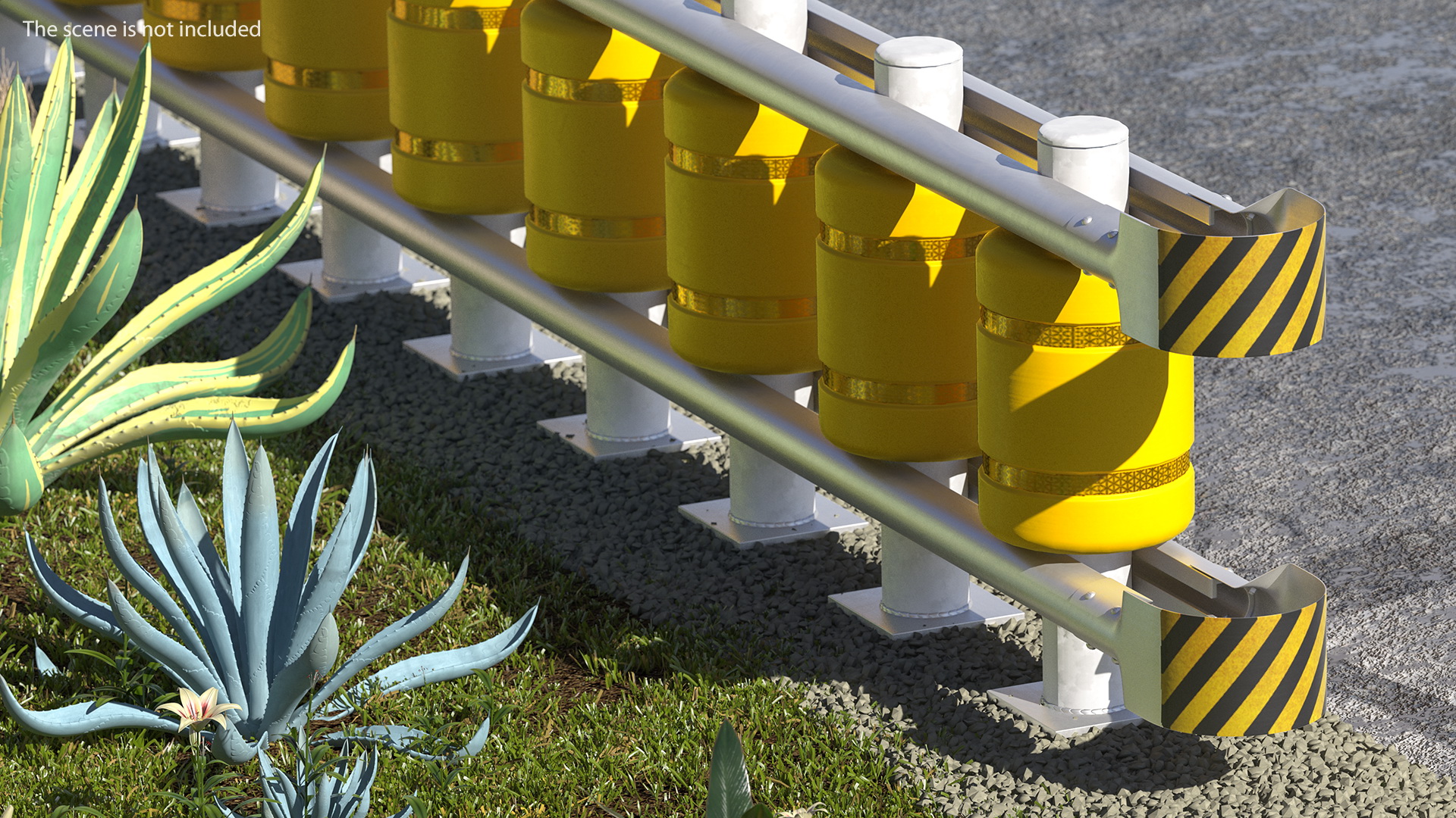 3D Safety Roller Barrier