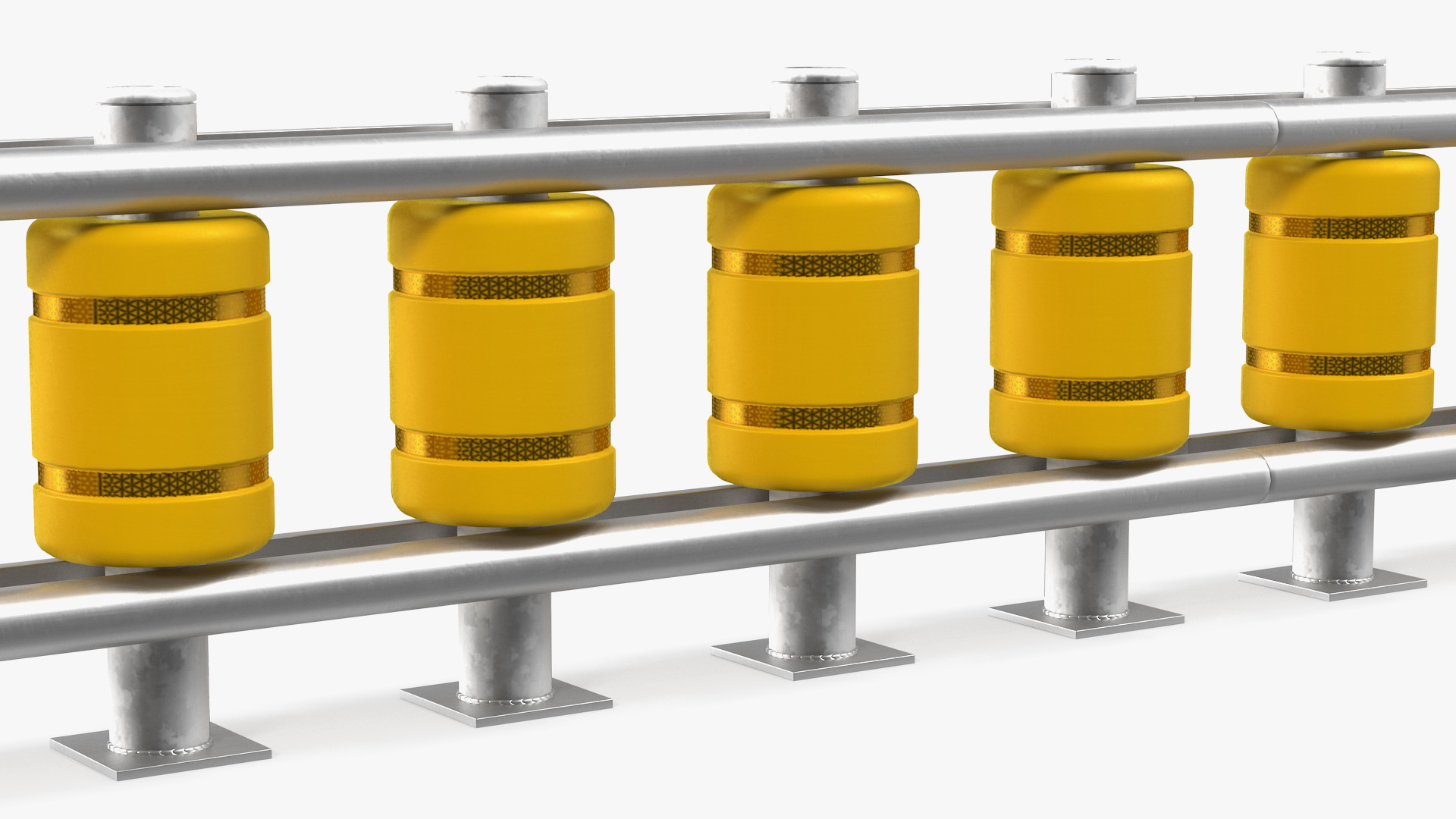 3D Safety Roller Barrier