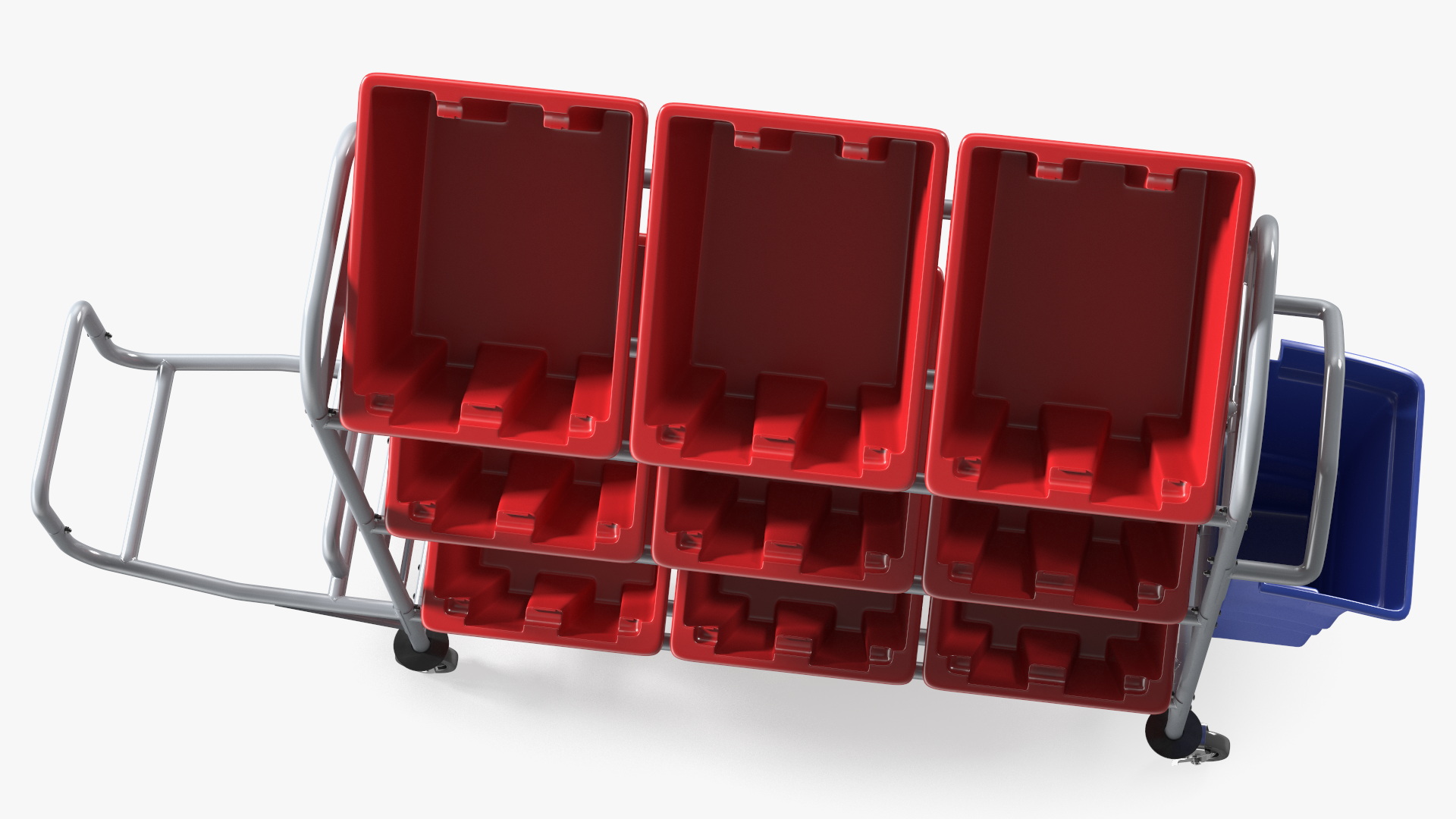 Tote Picking Cart 3D