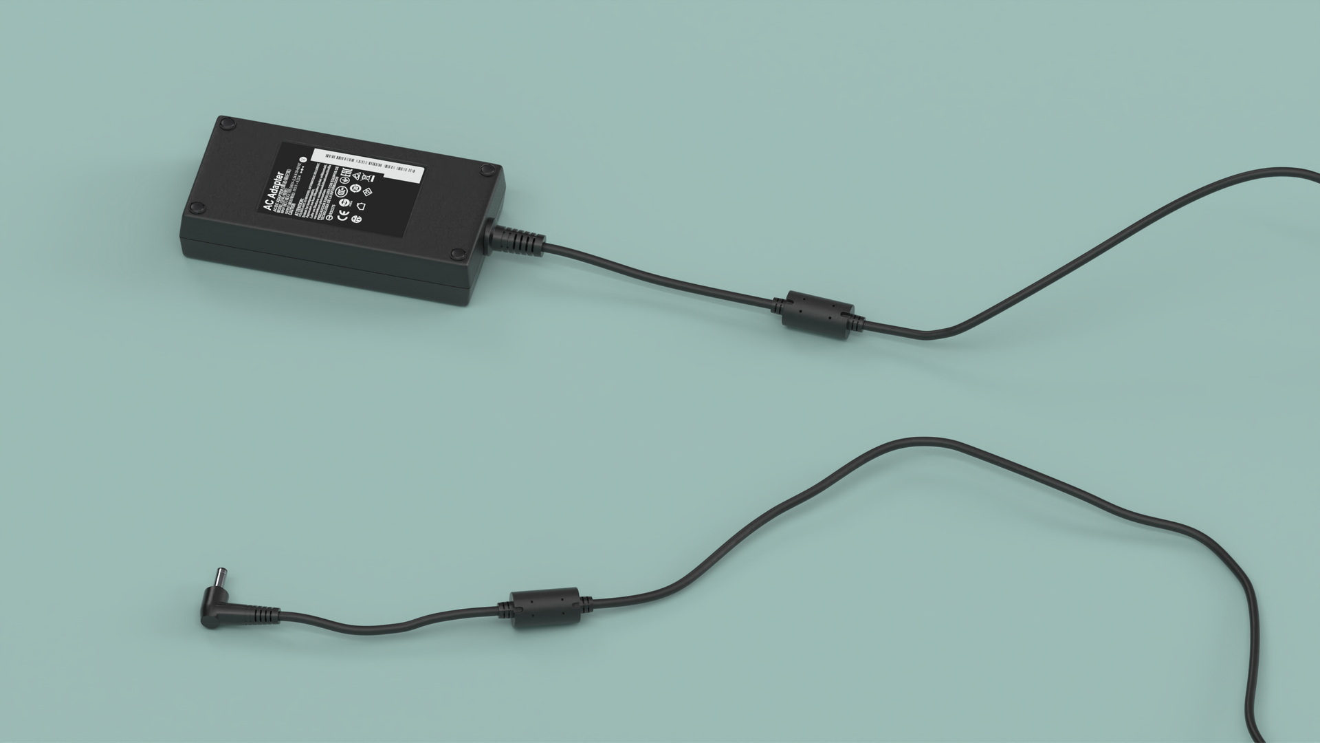 Power supply laptop charger 3D