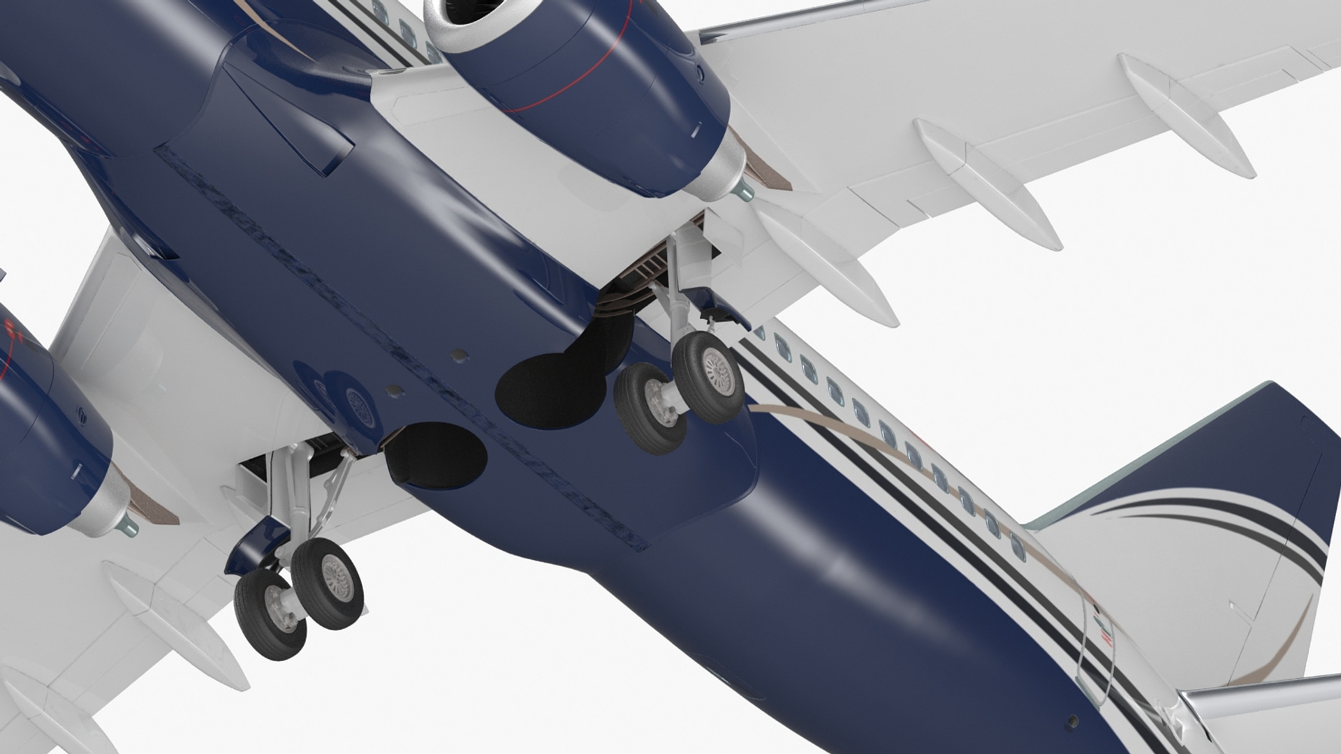 3D model Boeing 737-700 with Interior Rigged