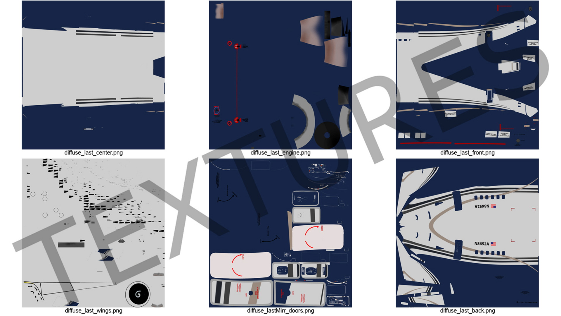 3D model Boeing 737-700 with Interior Rigged