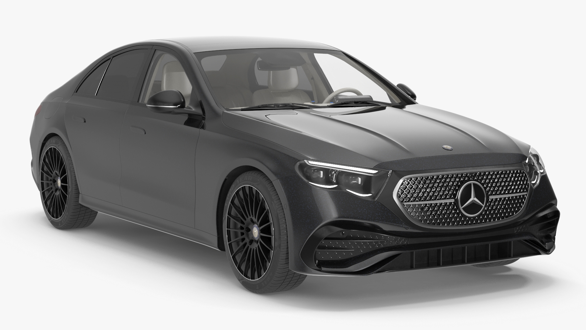 Mercedes-Benz E-Class 2023 Black 3D