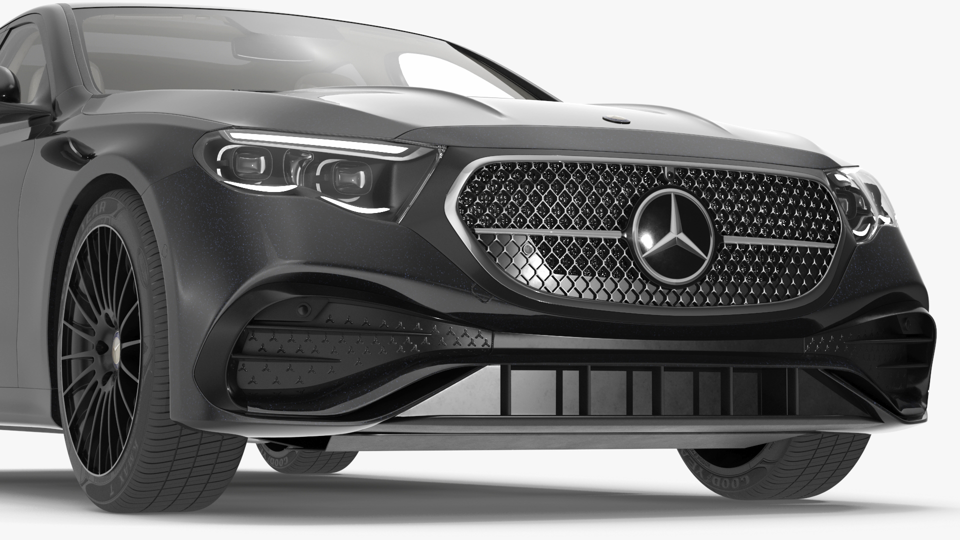 Mercedes-Benz E-Class 2023 Black 3D