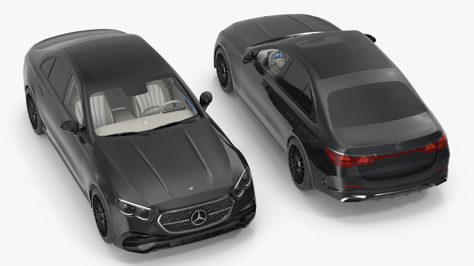 Mercedes-Benz E-Class 2023 Black 3D