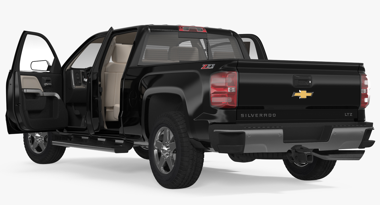 Chevrolet Silverado 2015 3D model