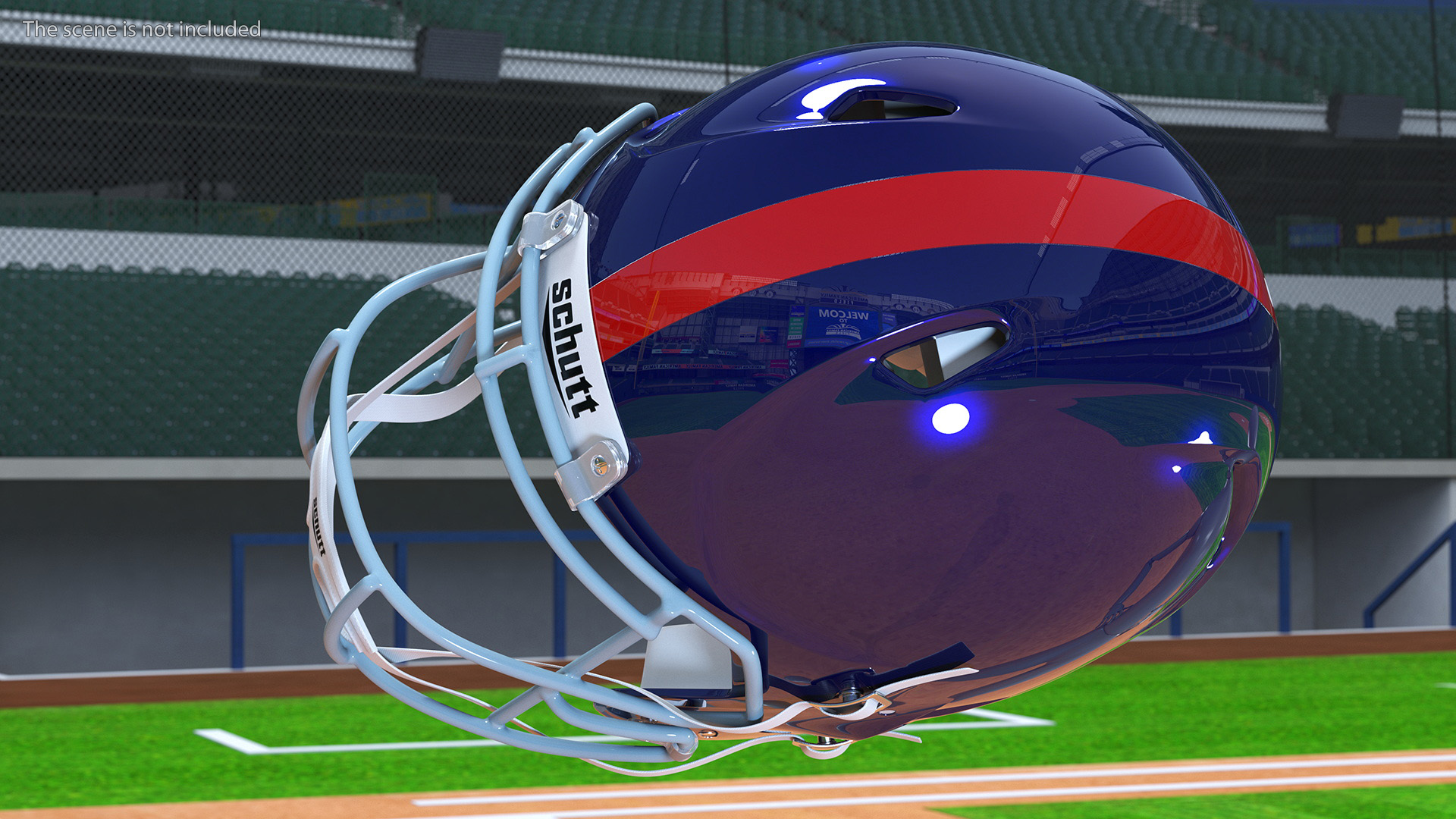 Schutt Football Helmet 3D