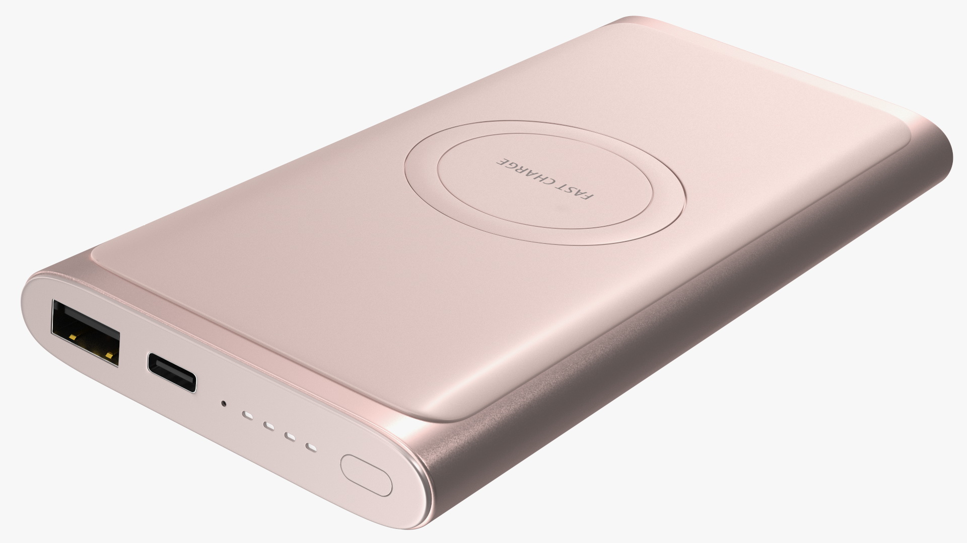 Samsung Wireless Battery Pack Martian Pink 3D