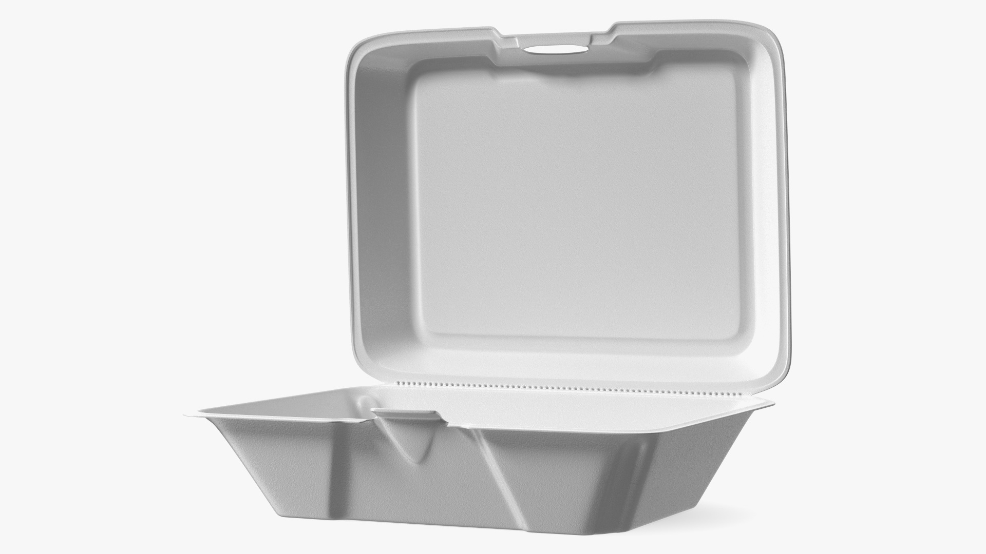 3D Disposable Food Tray Rigged for Modo