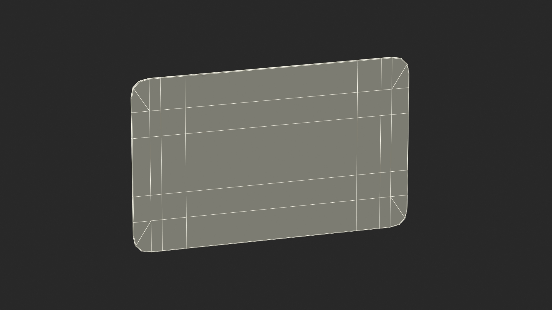 3D Credit Card Mockup model