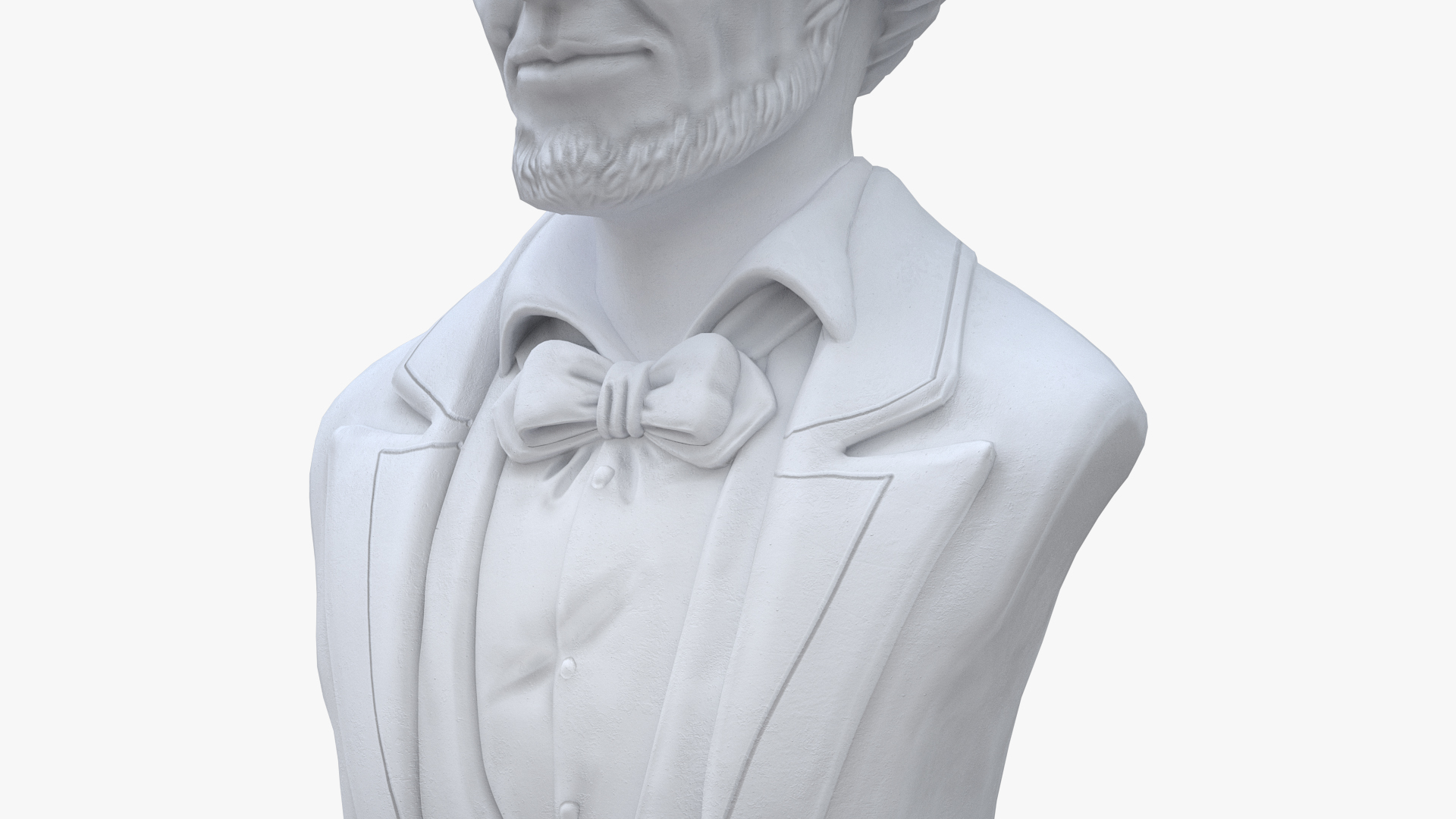 3D model Bust of Lincoln