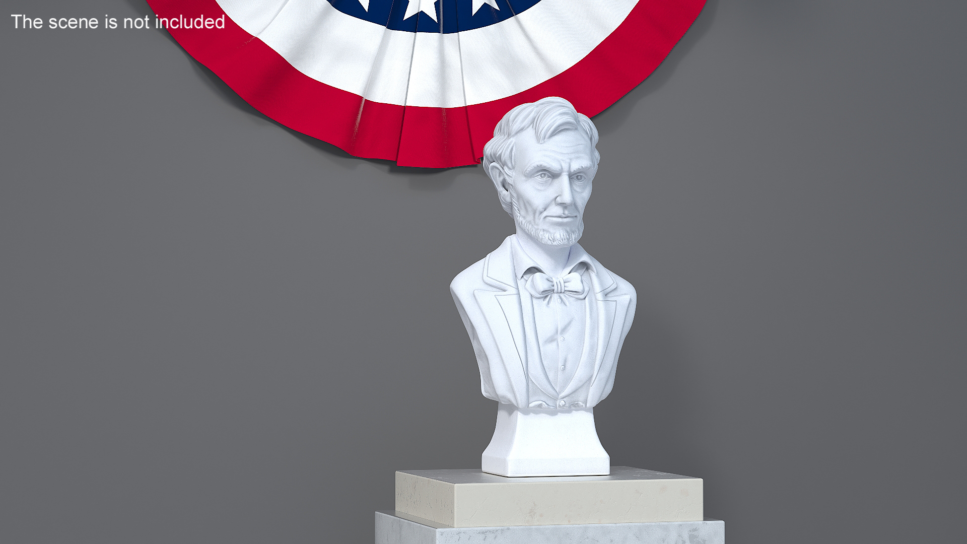 3D model Bust of Lincoln