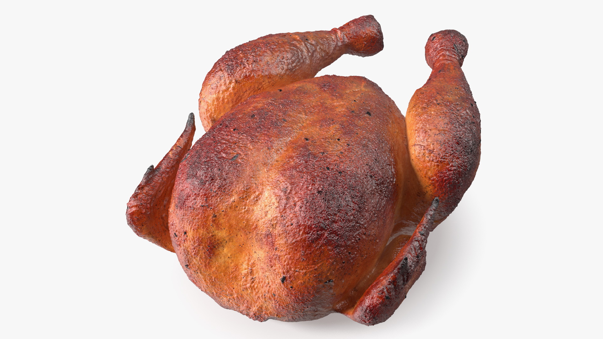 Roasted Turkey Realistic 3D model