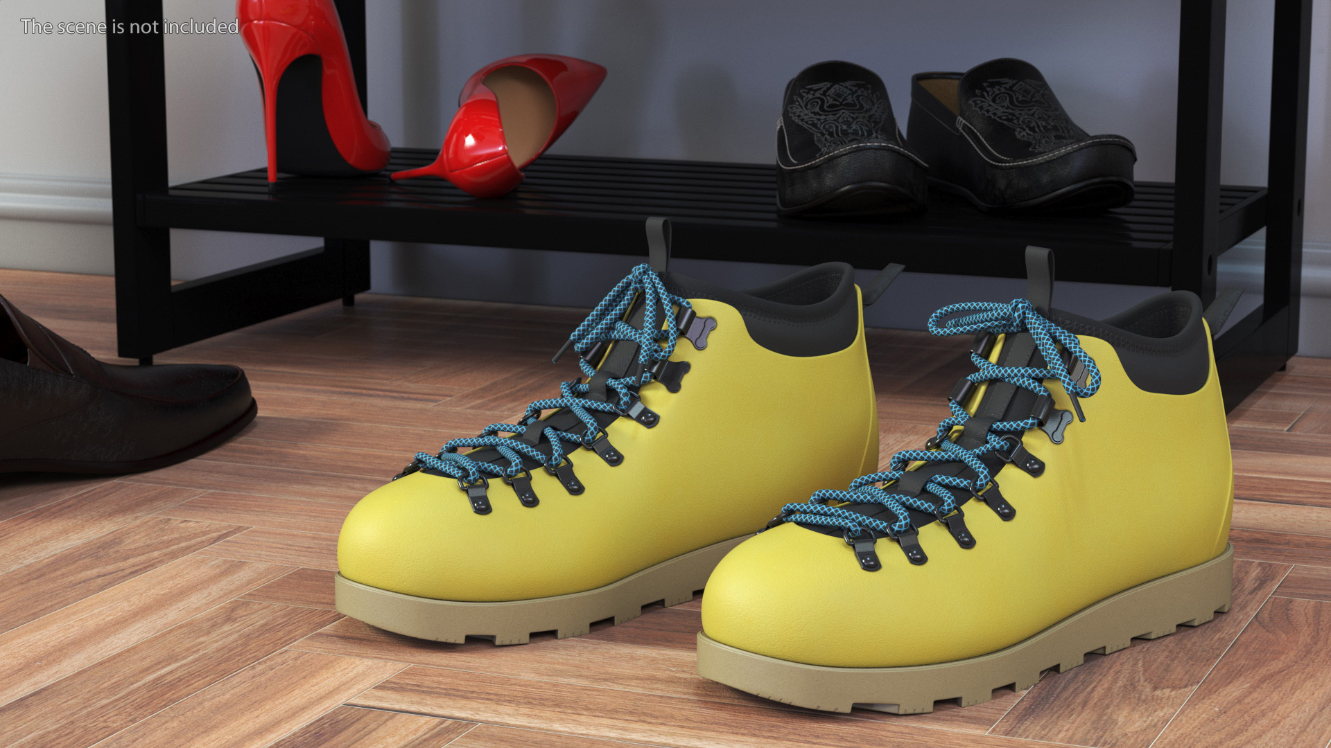 Hiking Boots 3D