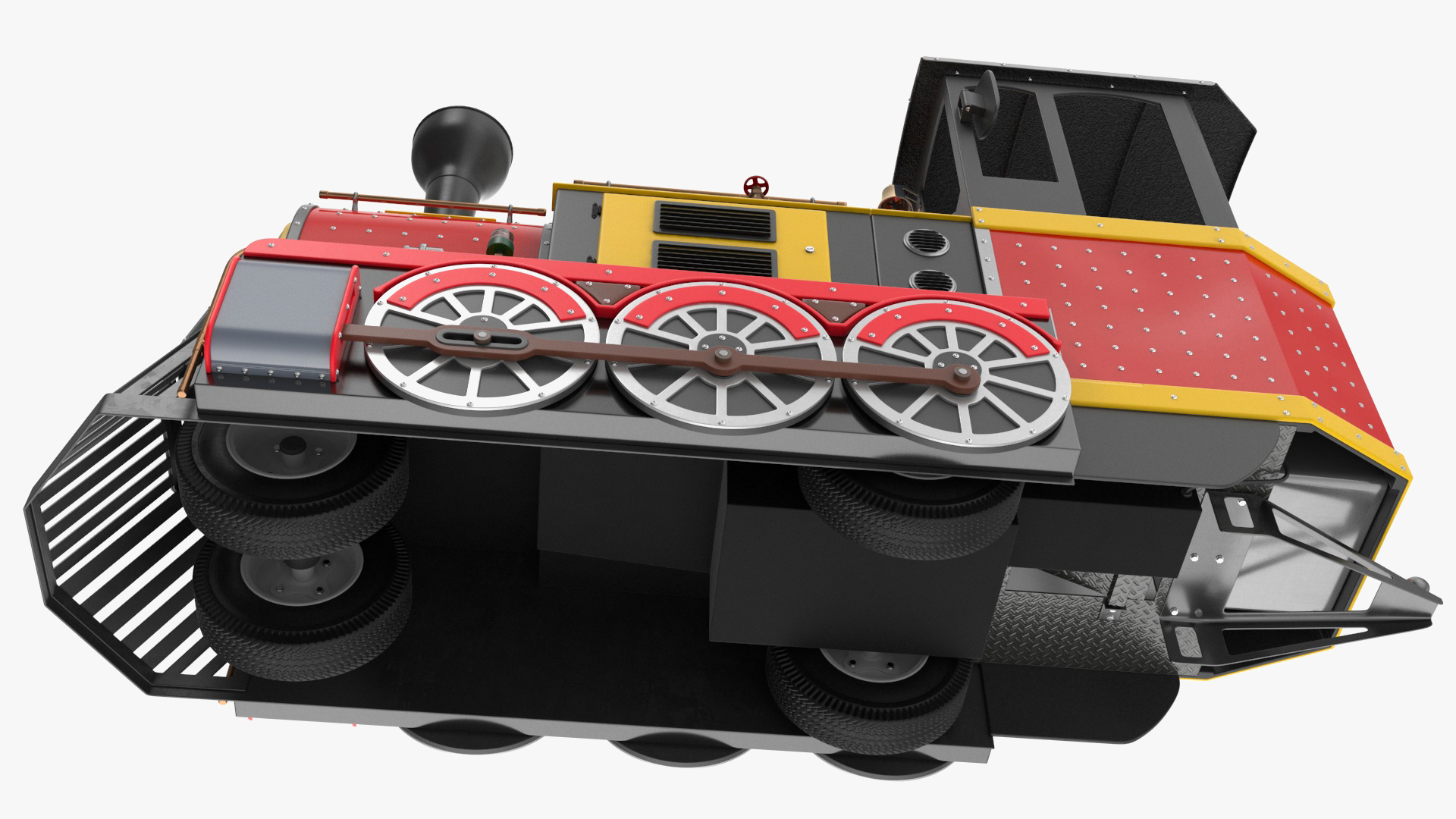 3D Wattman Mini Locomotive model