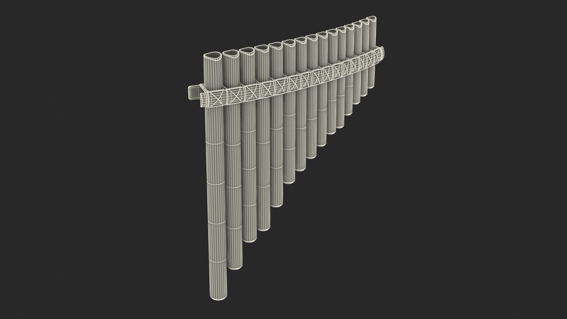 3D Musical Wind Instrument model