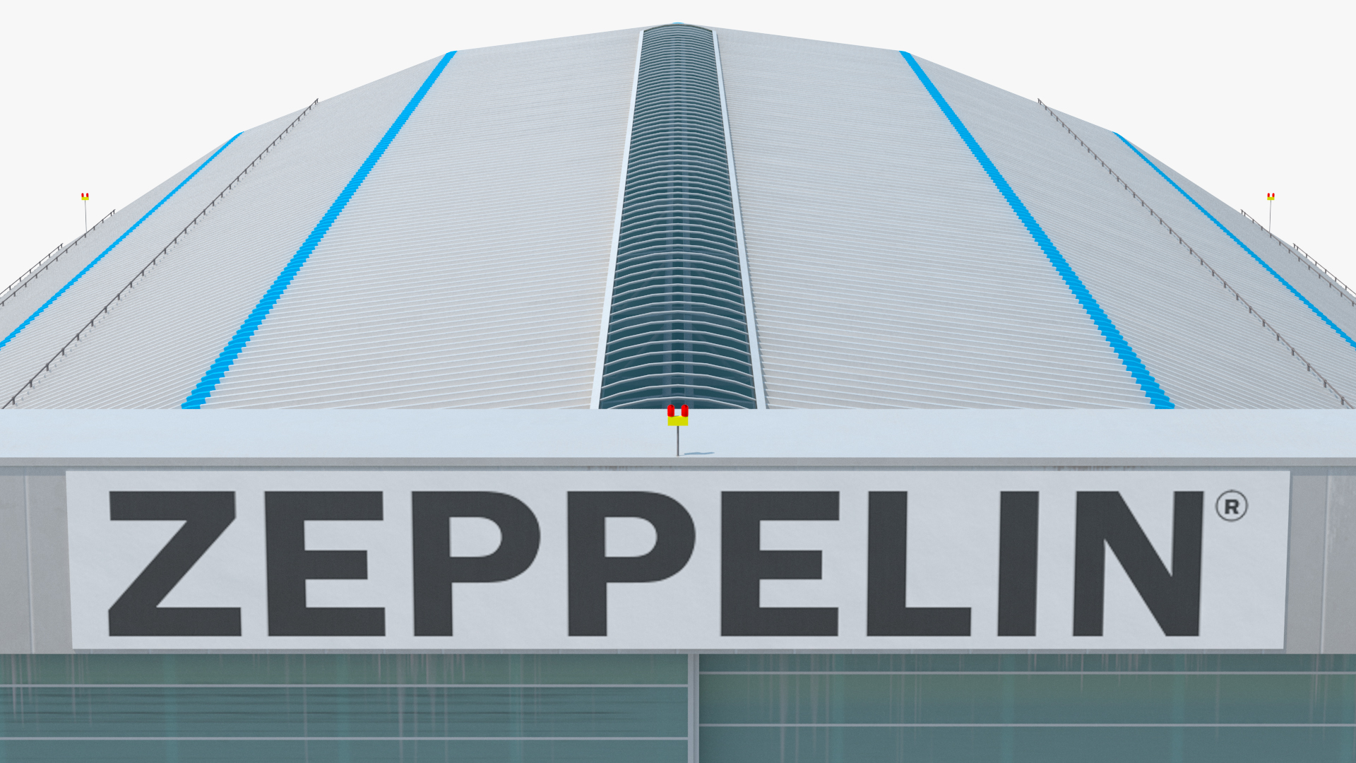 3D Friedrichshafen Zeppelin Hangar