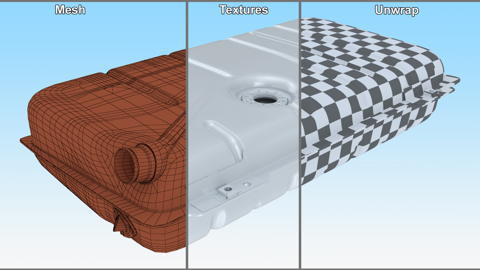 Car Gas Tank 3D