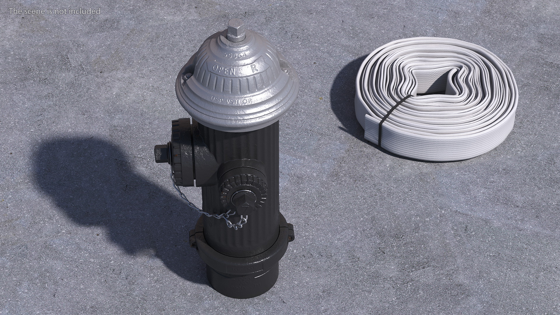 3D Urban Fire Hydrant model