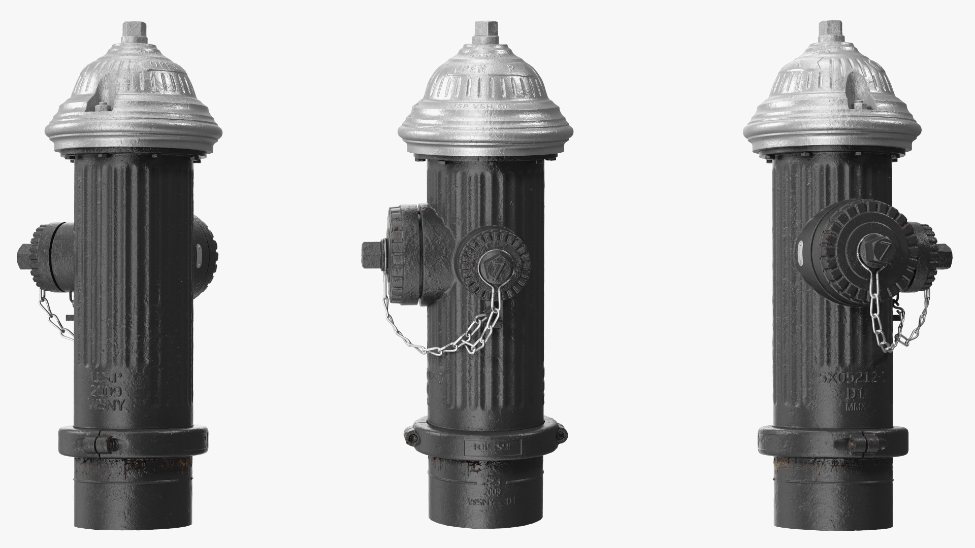 3D Urban Fire Hydrant model