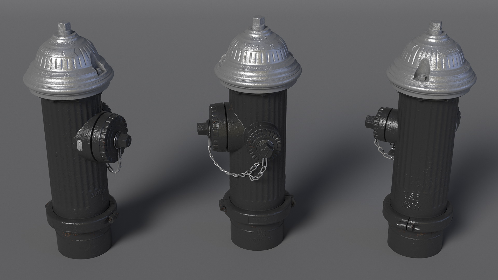 3D Urban Fire Hydrant model