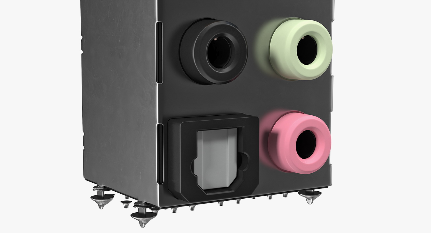 3D model AUDIO Connector