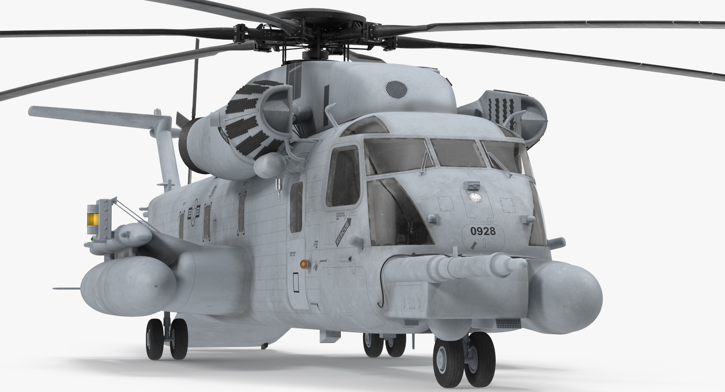 3D Sikorsky MH 53 Pave Low Usaf model