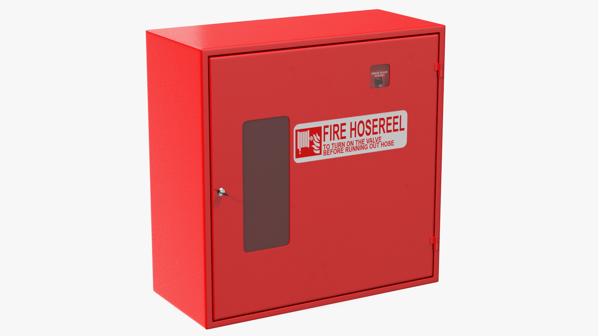 3D Fire Hose Reel Box model