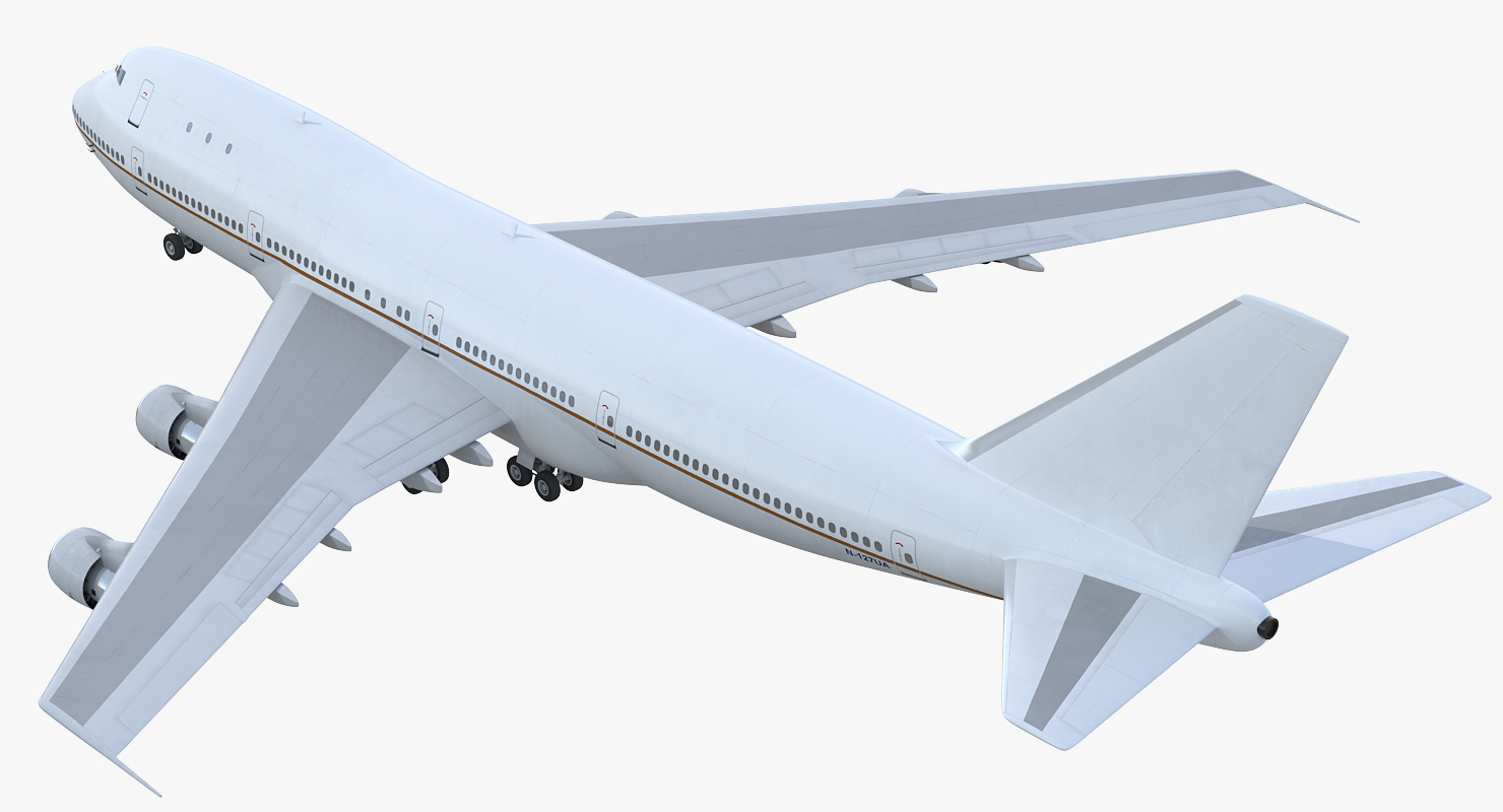 3D model Boeing 747 100B Generic Rigged