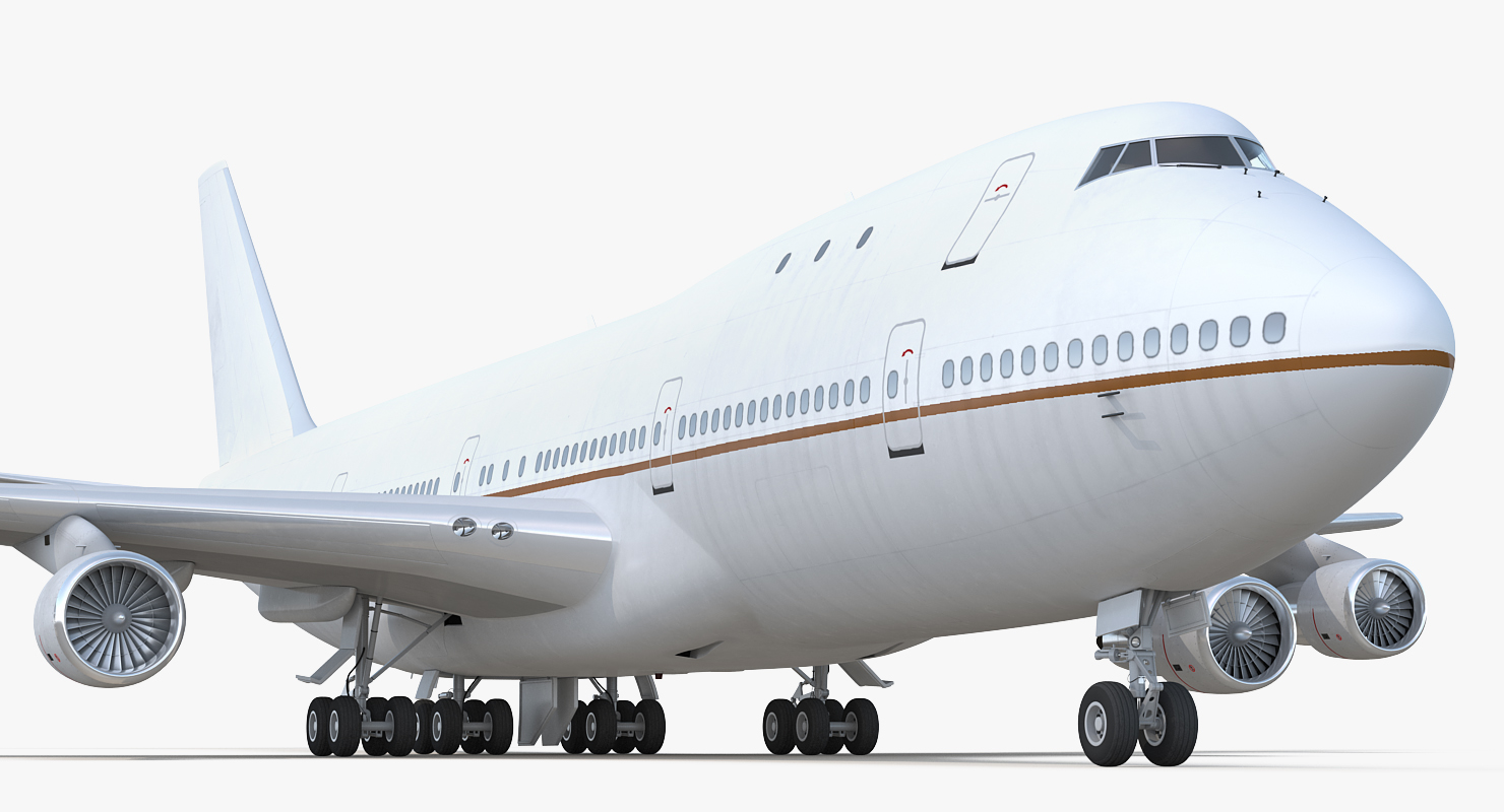 3D model Boeing 747 100B Generic Rigged