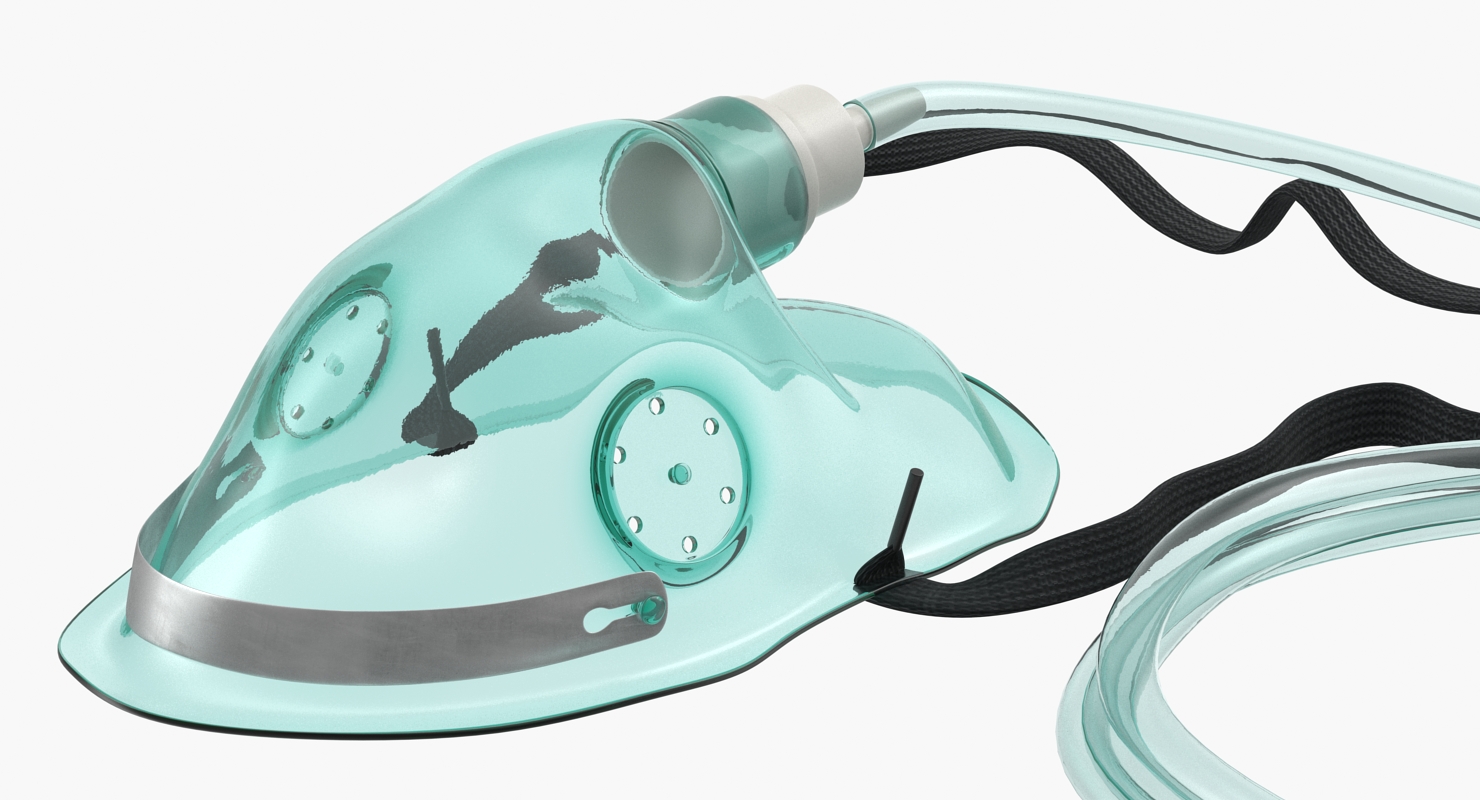 3D Pediatric Oxygen Mask with Tube