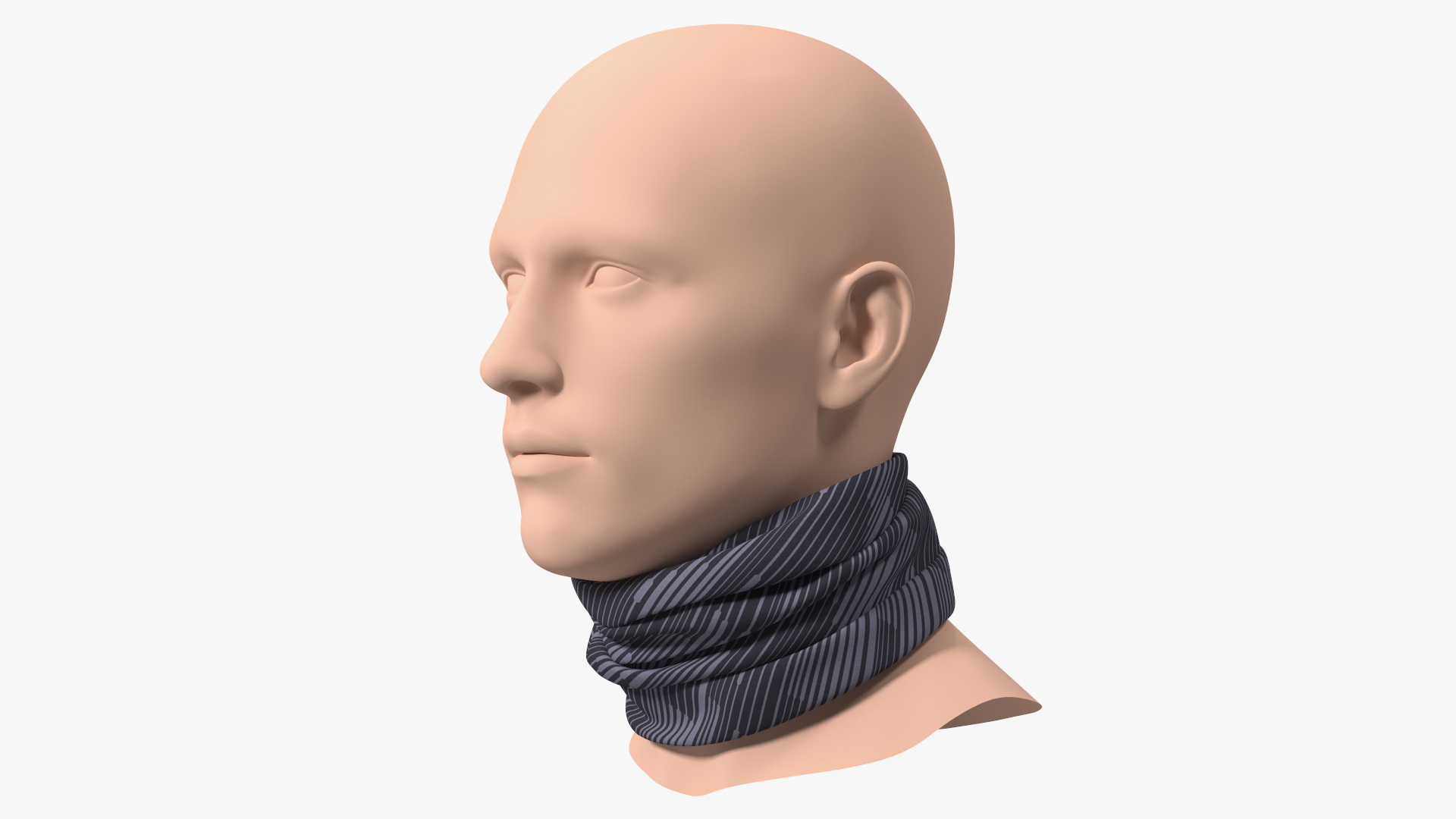 3D Summer Neck Gaiter model