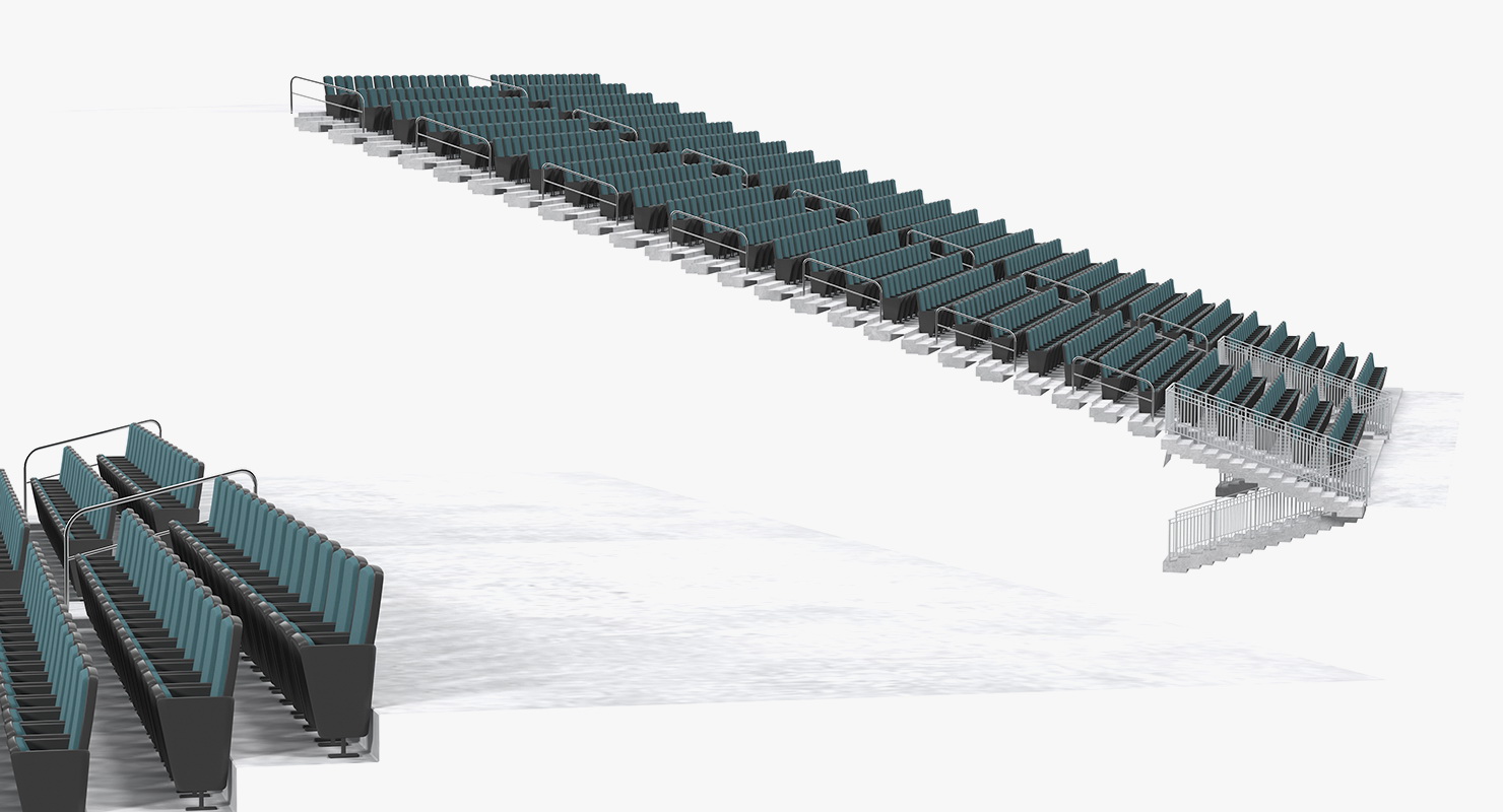 3D model Tribunes