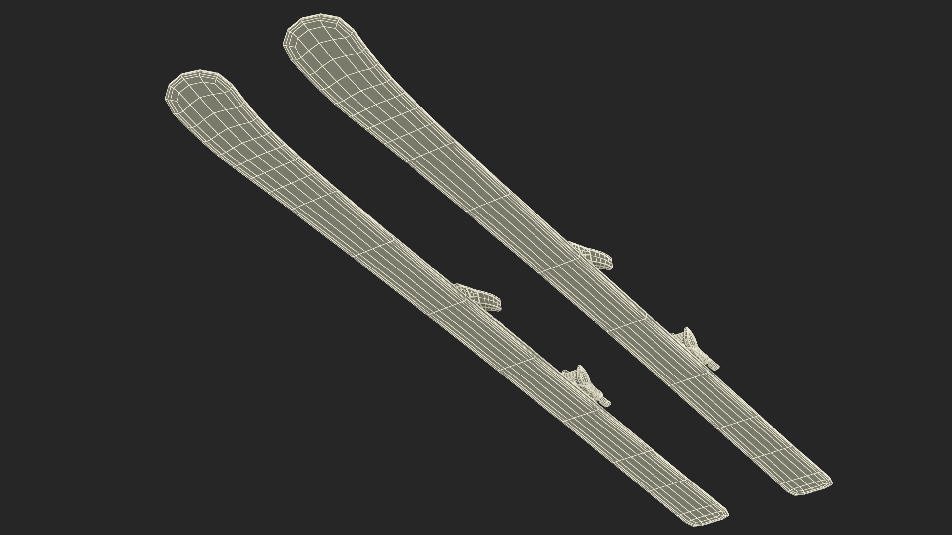 3D Snow Skis 5